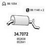ASSO 34.7072 End Silencer
